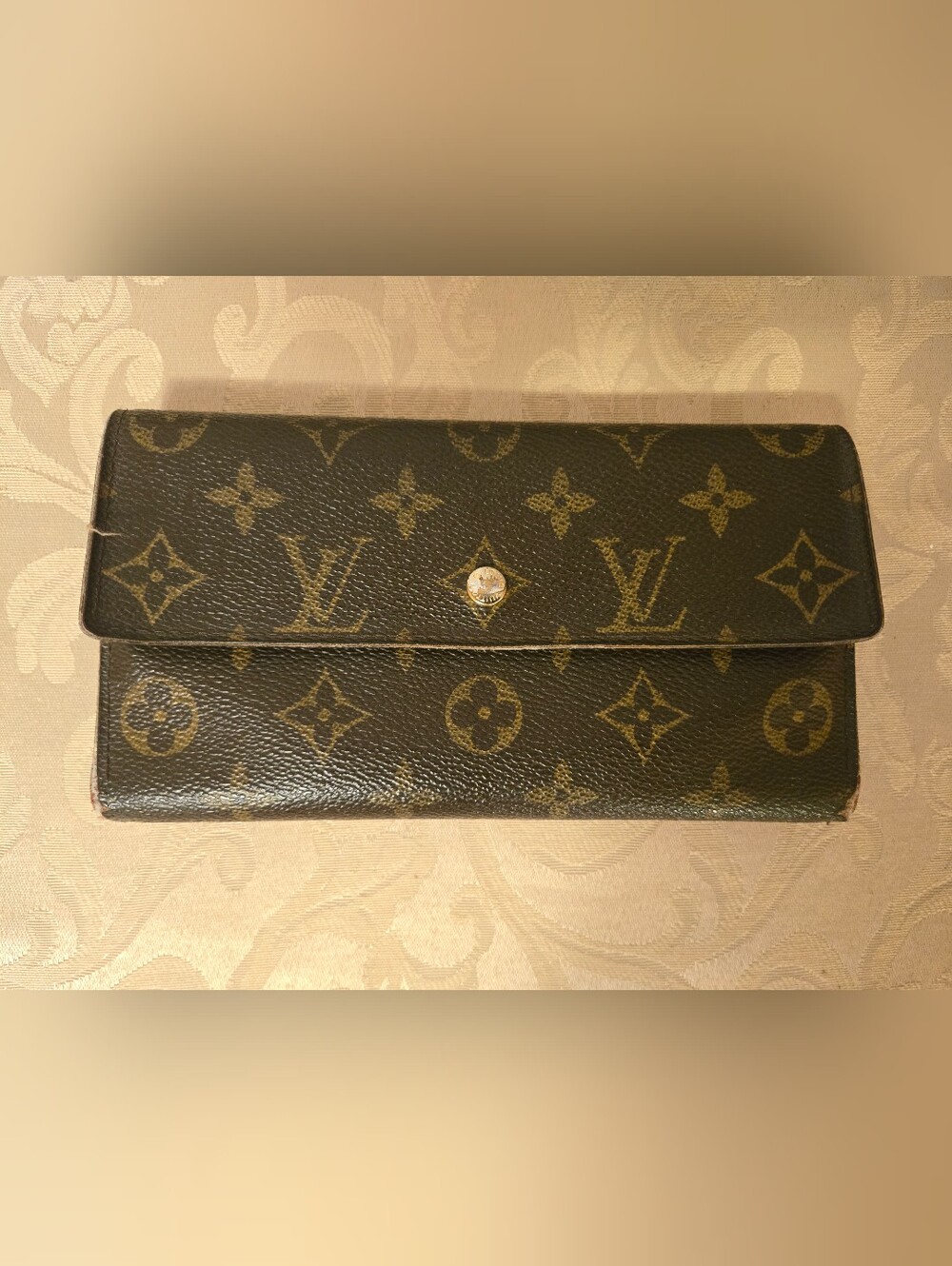 Louis Vuitton Womens Monogram Canvas Wallet - Brown - Picture 14 of 14